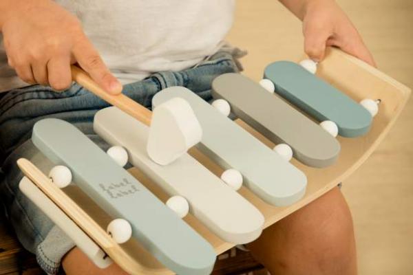 Xylofon - Blau von label label